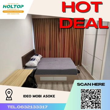#R1937 ให้เช่า Ideo Mobi Asoke 