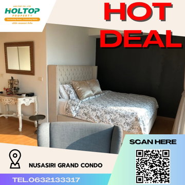 #R1991 For rent Nusasiri Grand Condo