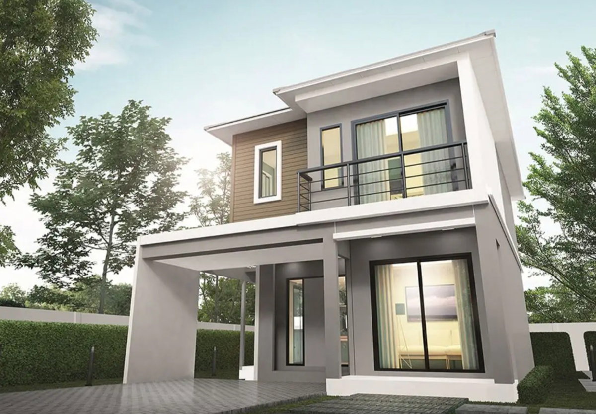 รูปภาพบ้านเดี่ยว 2 ชั้น