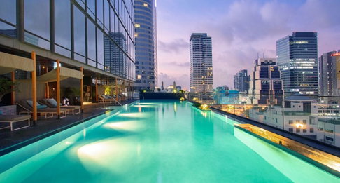 LTHC11524 - The Ritz-Carlton Residences FOR RENT Size 183 sqm. 3 beds 5 baths Near BTS Saladaeng Station ONLY 270K/Month