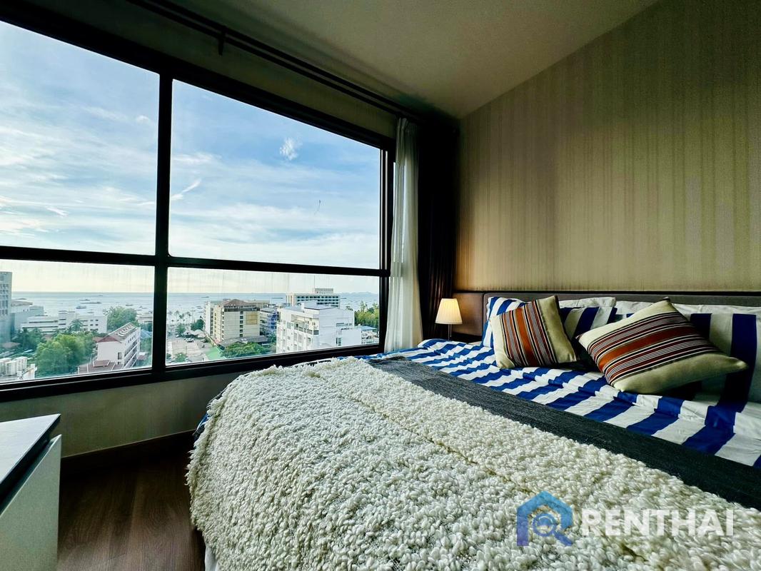 คอนโด 2 ห้องนอนตกแต่งครบพร้อมอยู่ ที่ The Base Central พัทยา ราคา 7.9 ล้านบาท