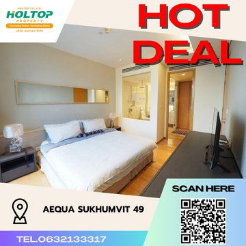N #S2043 For Rent Aequa   Sukhumvit 49