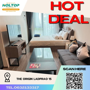 #R2078 ให้เช่า The Origin Ladprao 15