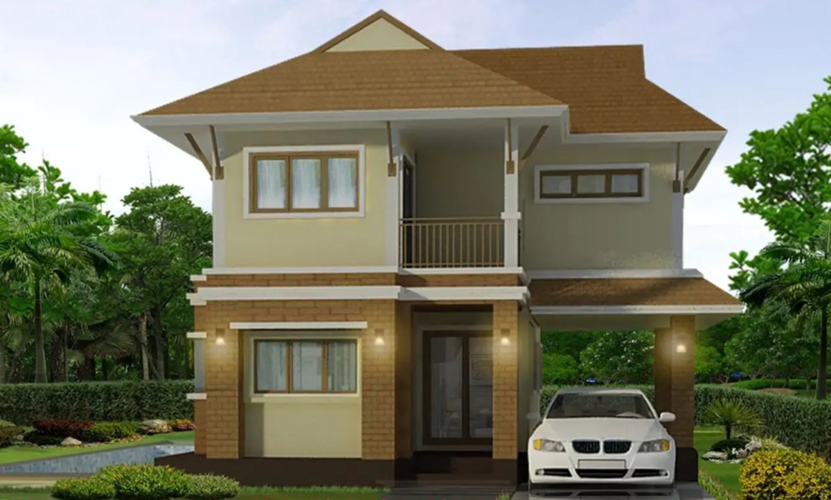 รูปภาพบ้านเดี่ยว 2 ชั้น Type B