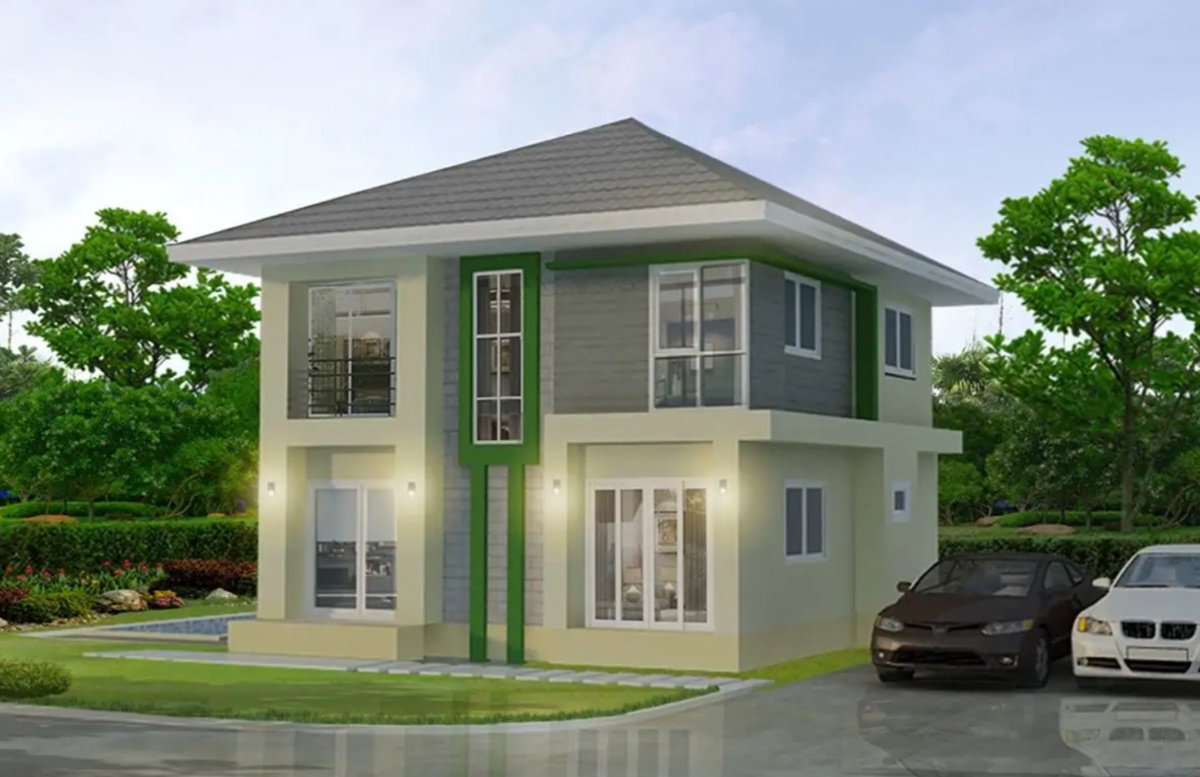 รูปภาพบ้านเดี่ยว 2 ชั้น Type A