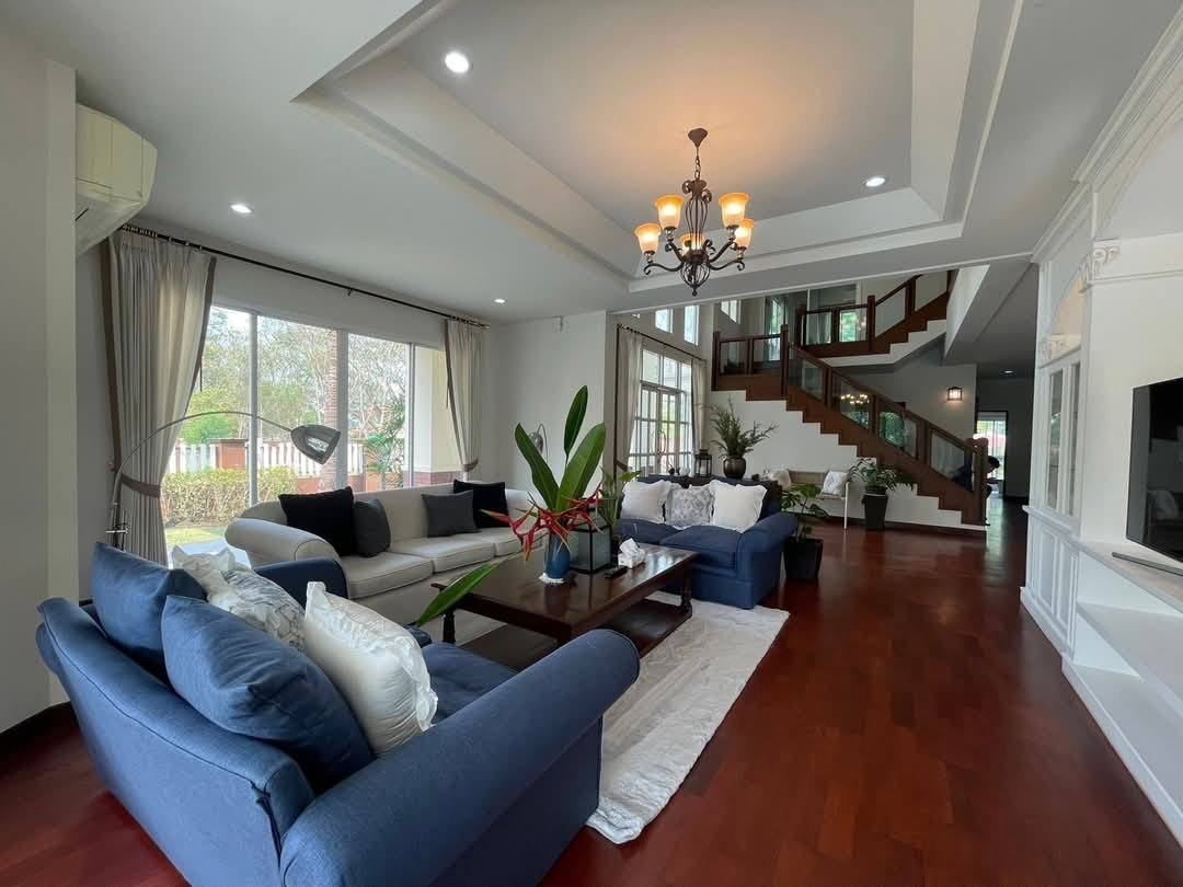 รูป ให้เช่าบ้าน Pool Villa สุดหรู ในหมู่บ้านล้านนาธารา จ.เชียงใหม่ สัญญา 1 ปี - รูปที่ 6/12