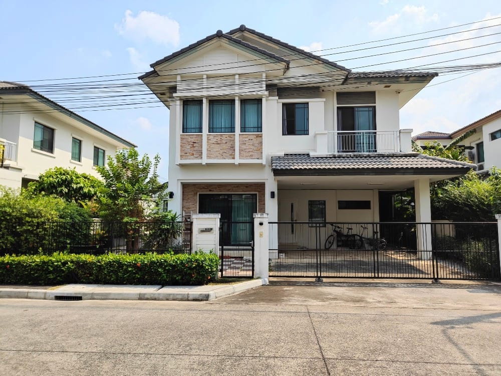 รูป  หมู่บ้านมัณฑนา เลค วัชรพล ถนนสุขาภิบาล 5 ทำเลดี บ้านสวย เฟอร์ครบ พร้อมอยู่ ! - รูปที่ 4/9
