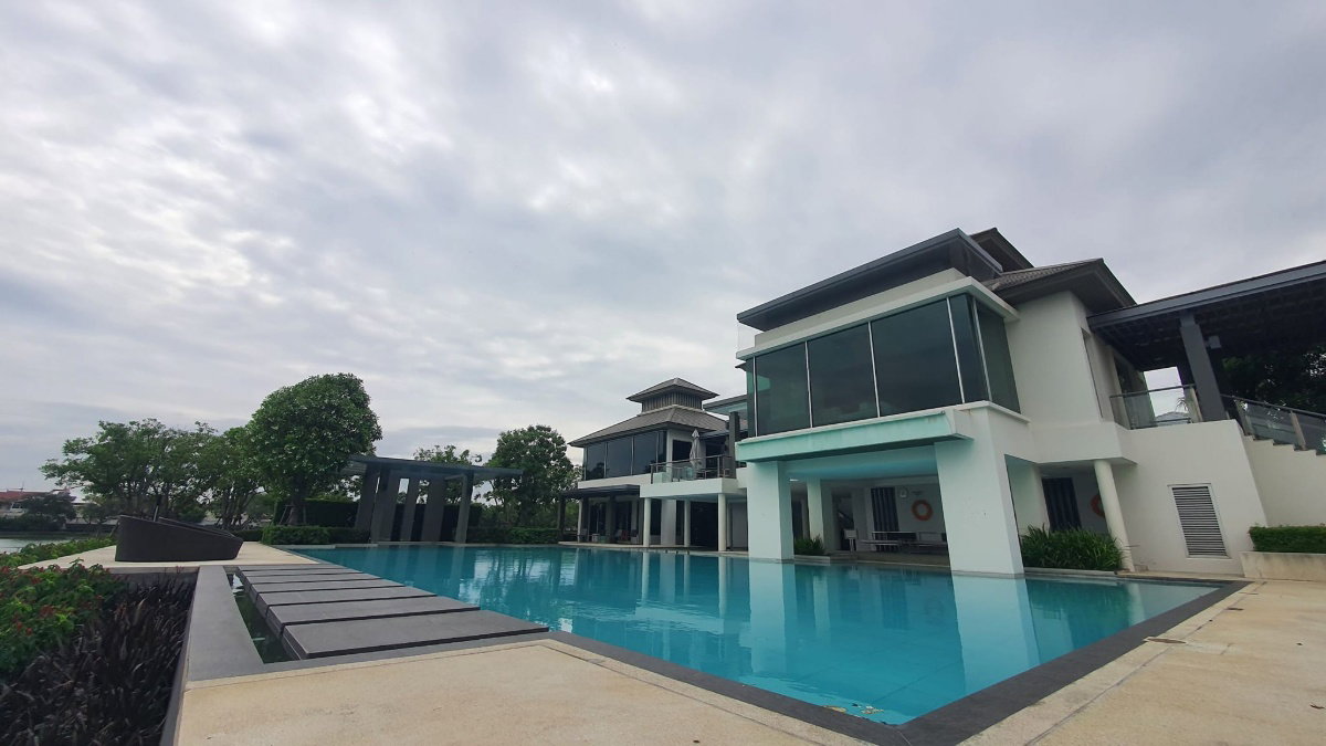 รูป  หมู่บ้านมัณฑนา เลค วัชรพล ถนนสุขาภิบาล 5 ทำเลดี บ้านสวย เฟอร์ครบ พร้อมอยู่ ! - รูปที่ 8/9