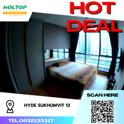 คอนโดให้เช่า : #S2138 ให้เช่า Hyde Sukhumvit 13
