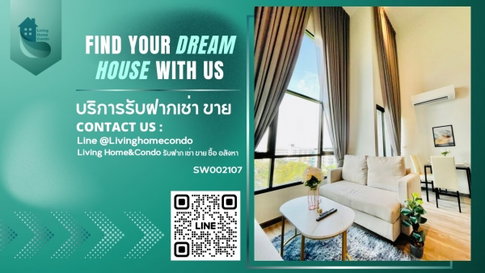 Condo for sale, The Collect Ratchada 32, duplex, fully furnished