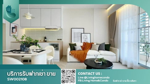 Condo for sale, Baan Klang Krung Siam-Pathum Wan, newly renovated, 2beds