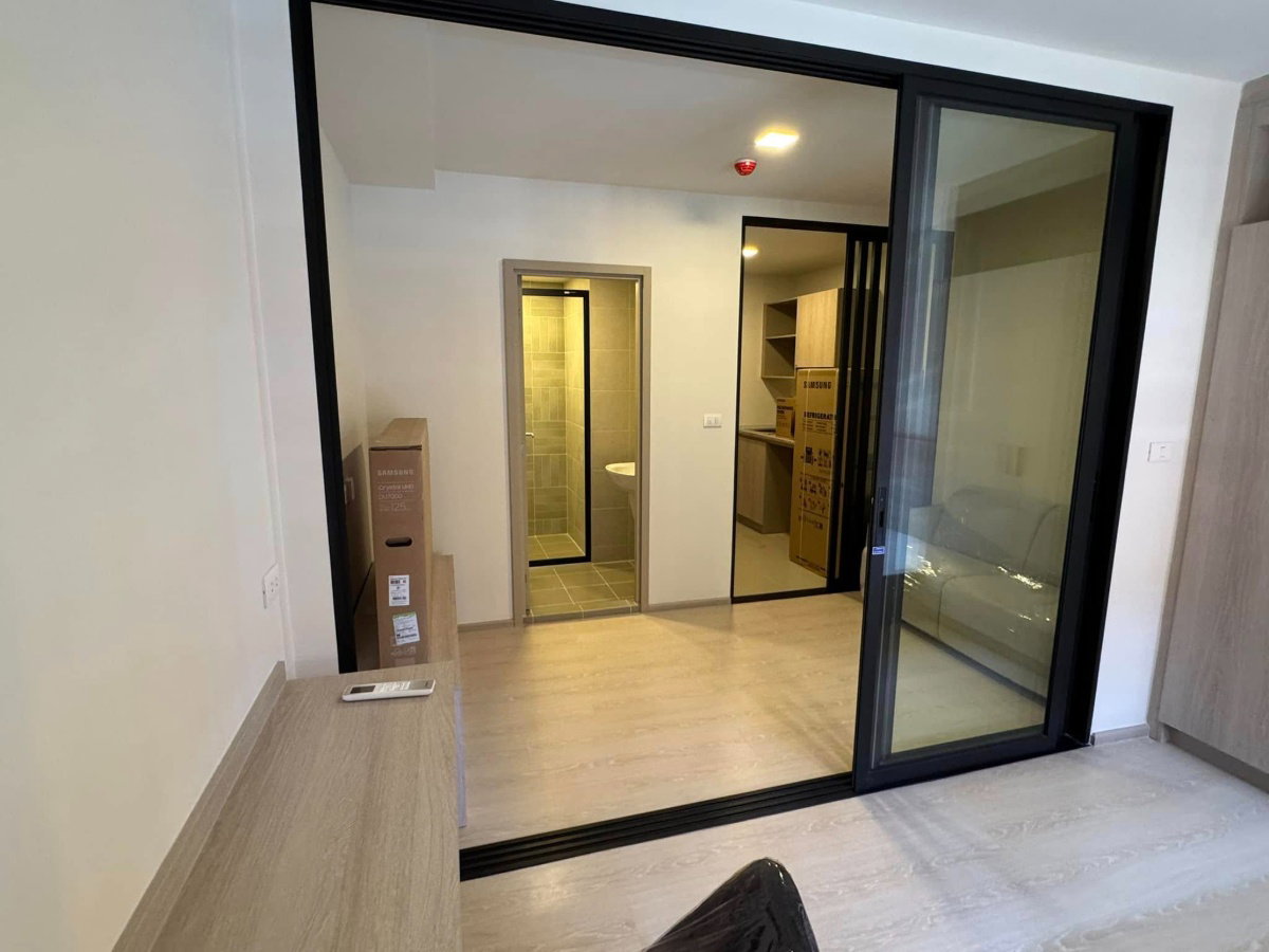 🌟 Dcondo Shine Rangsit - ห้องเช่าใหม่ ใกล้ ม.ธรรมศาสตร์ พร้อมเข้าอยู่ กุมภาพันธ์ 68นี้!  ห้องกั้น 🌟