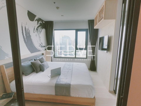 1 Bed with Partition Good View Super High Fl. 35+ Good Location BTS Phloen Chit at Life One Wireless Condo / Condo For Rent