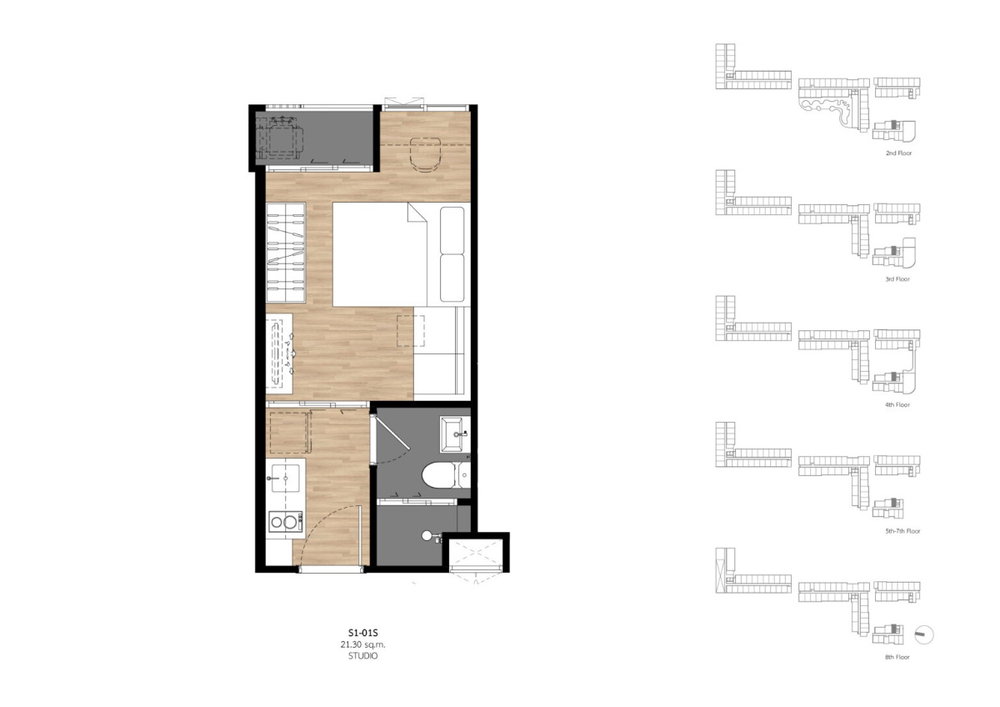 STUDIO floor plan