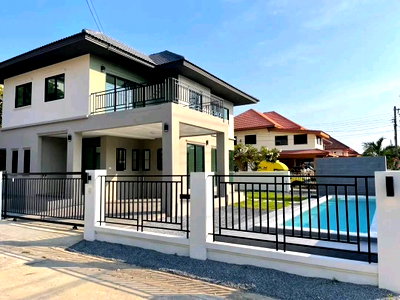 Houses for sale Suwannaphum International Airport : 💥SL-6497💥Single house for sale, good price, Baan Sinthon On Nut, newly renovated, ready to move in. Add Line @mastercondo