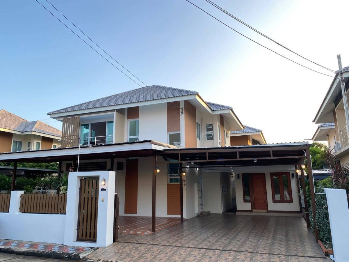 รูป โครงการคหบดี สันผักหวานเชียงใหม่ 🏡 ทำเลทองโซนสันผักหวาน หางดง ใกล้ถนนใหญ่ ใกล้รร.นานาชาติ - รูปที่ 1/18