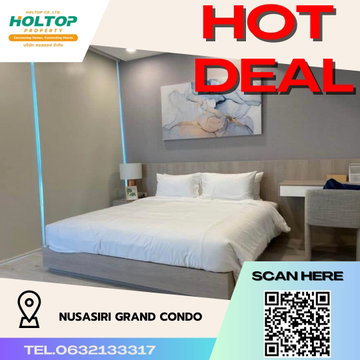 #R2199 For rent Nusasiri Grand Condo