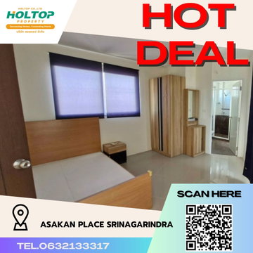 #R2210 ให้เช่า ASAKAN Place Srinagarindra