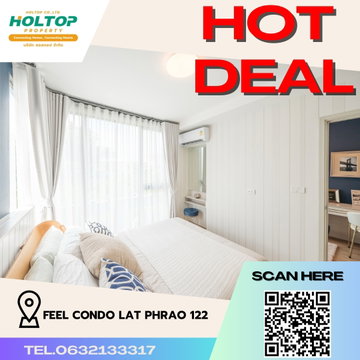 #R2244 For rent  Feel Condo Lat Phrao 122