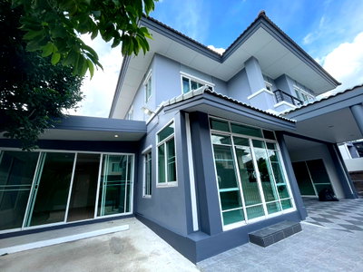 เช่าบ้านเดี่ยว เซฟวัน โก ศรีสมาน : ให้เช่า บ้านเดี่ยว 2 ชั้น เดอะแพลนท์ สรงประภา ดอนเมือง พื้นที่ 56.9 ตร.ว.