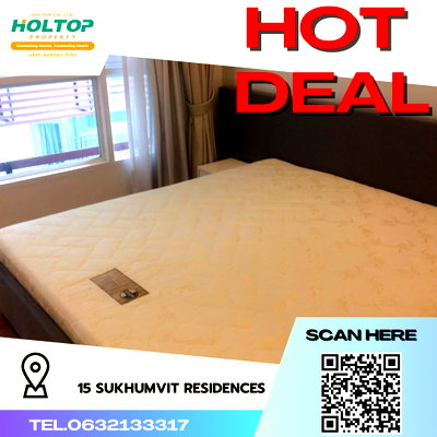 คอนโดให้เช่า : #R2233 ให้เช่า 15 Sukhumvit Residences