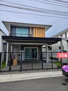 ขายบ้านเดี่ยวมือสอง โครงการไลฟ อิน เดอะ การ์เด้น โรงโป๊ะ-มอเตอร์เวย์