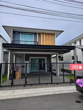 ขายบ้านเดี่ยวมือสอง โครงการไลฟ อิน เดอะ การ์เด้น โรงโป๊ะ-มอเตอร์เวย์
