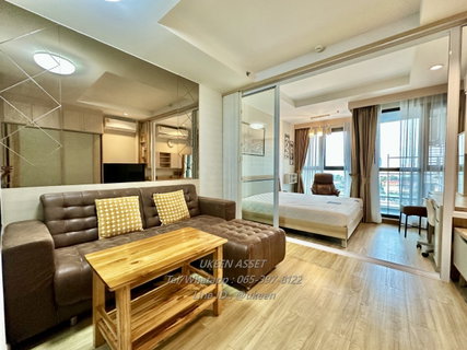 รูปภาพ UK01-146 ให้เช่า Ladda Plus Condo Sriracha คอนโดใจกลางศรีราชา : 1 ห้องนอน, 48ตรม. ชั้น6 | ตึกA Seaview. ใกล้ Robinson|เฟอร์นิเจอร์แต่งครบ