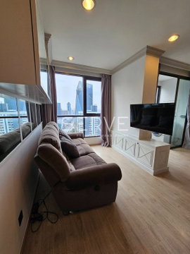 2 Beds  Fully furnished City View Good Location Close To BTS Ratchathewi 300 m. & BTS Phaya Thai   @  Ideo Q Ratchathewi 