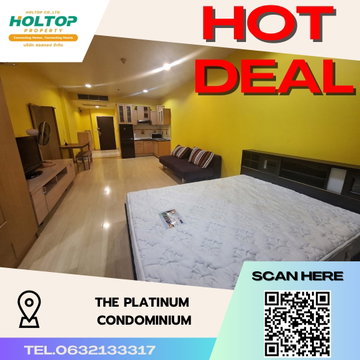 #S2253 ให้เช่า The Platinum Condominium