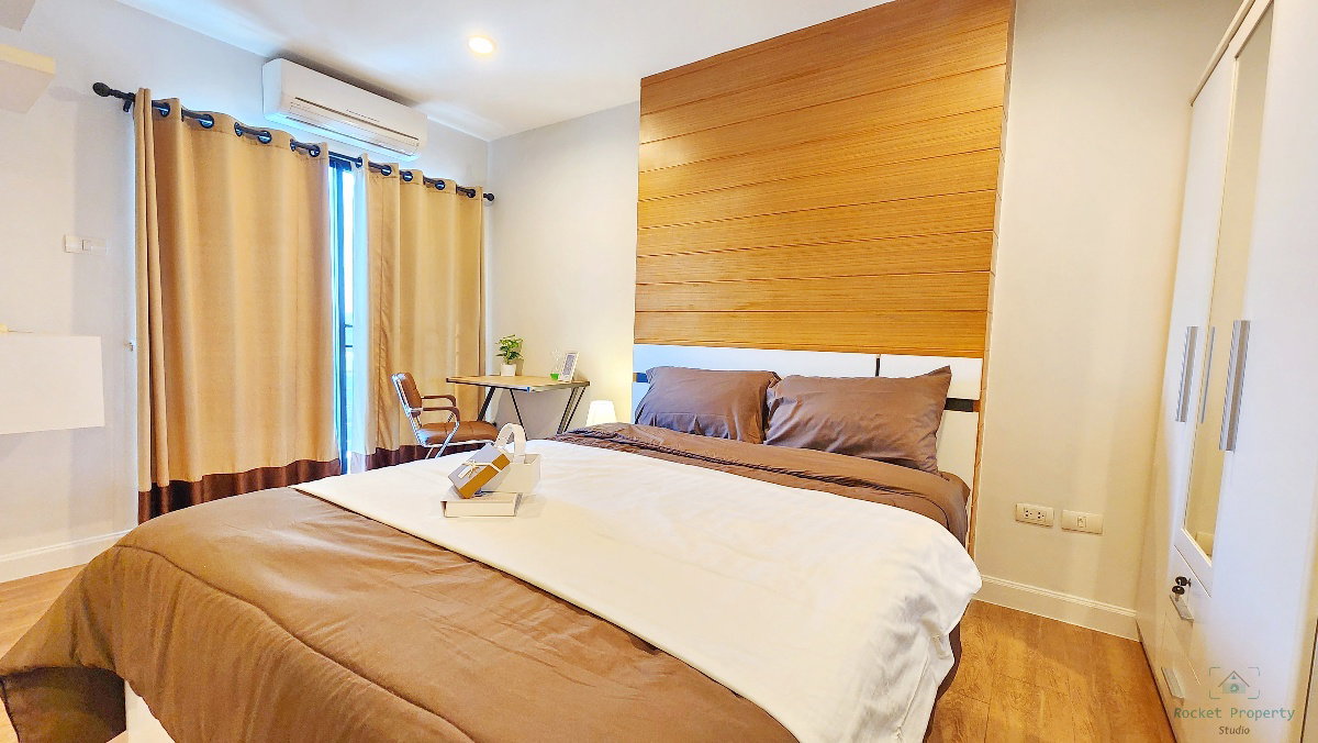 รูป ให้เช่าคอนโดห้องใหญ่ 2 นอน 2 น้ำ ห้องใหม่เอี่ยม | เฟอร์นิเจอร์ครบ พร้อมอยู่ | ทำเลใกล้ แมคโคร รพ.กรุงเทพ เซ็นทรัลเฟสฯ - รูปที่ 5/17
