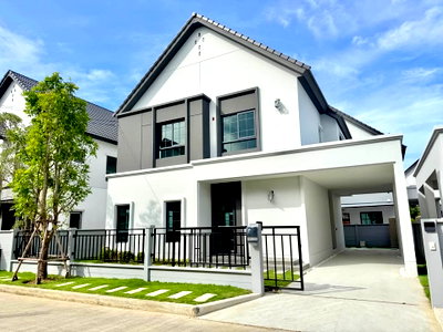 Houses for sale Suwannaphum International Airport : 💥SL-6556💥Single house for sale next to Mega Bangna, Centro Bangna project👉Add Line @expertcondo