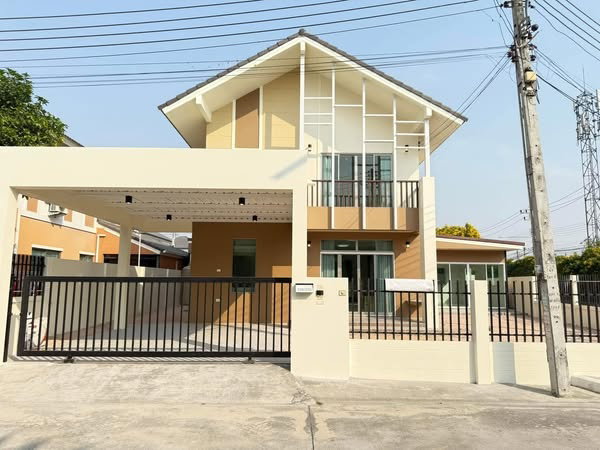 รูป ขายบ้านเดี่ยวรีโนเวทใหม่ แปลงมุม หน้าสวน เก้ากิโล-เขาน้ำซับ ศรีราชา - รูปที่ 1/19