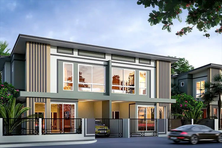 รูปภาพบ้านแฝด