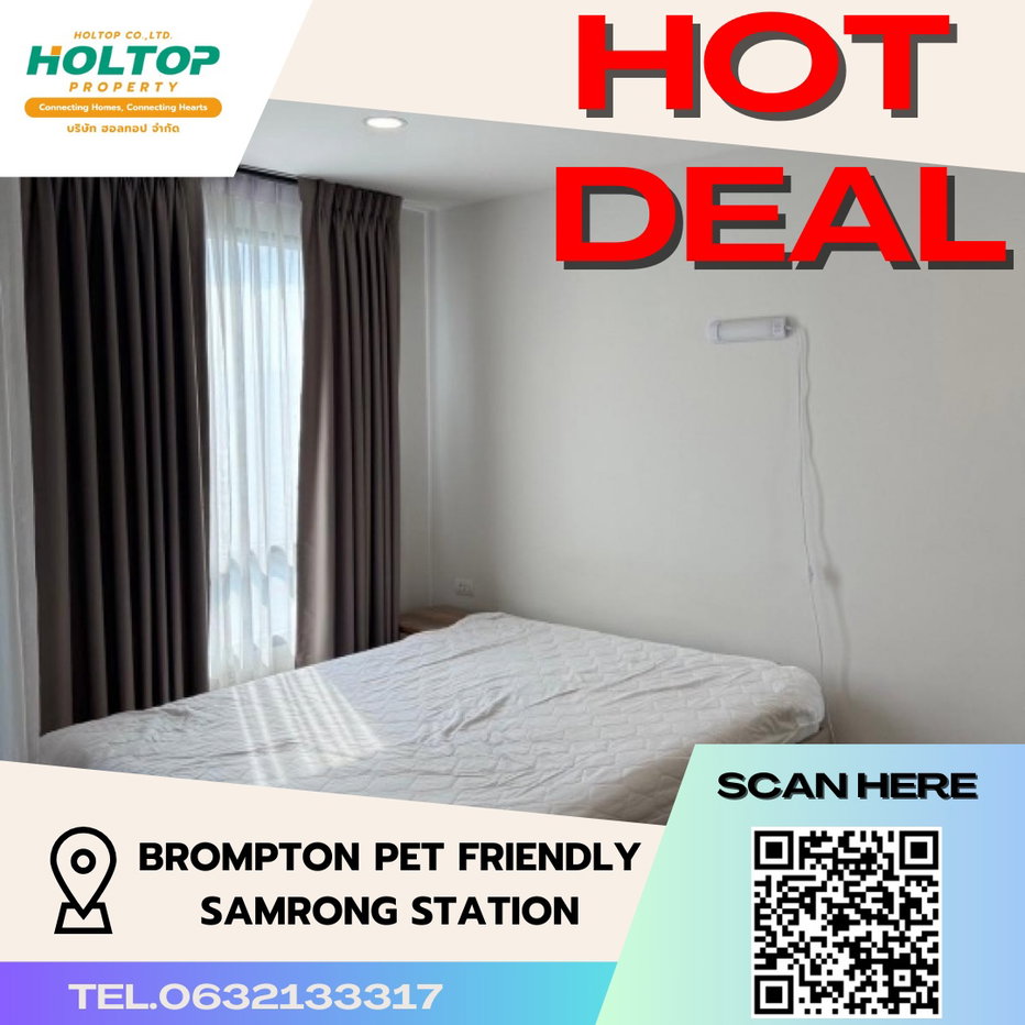 picture #S2354 For Rent Brompton Pet Friendly Samrong Station - 1/3