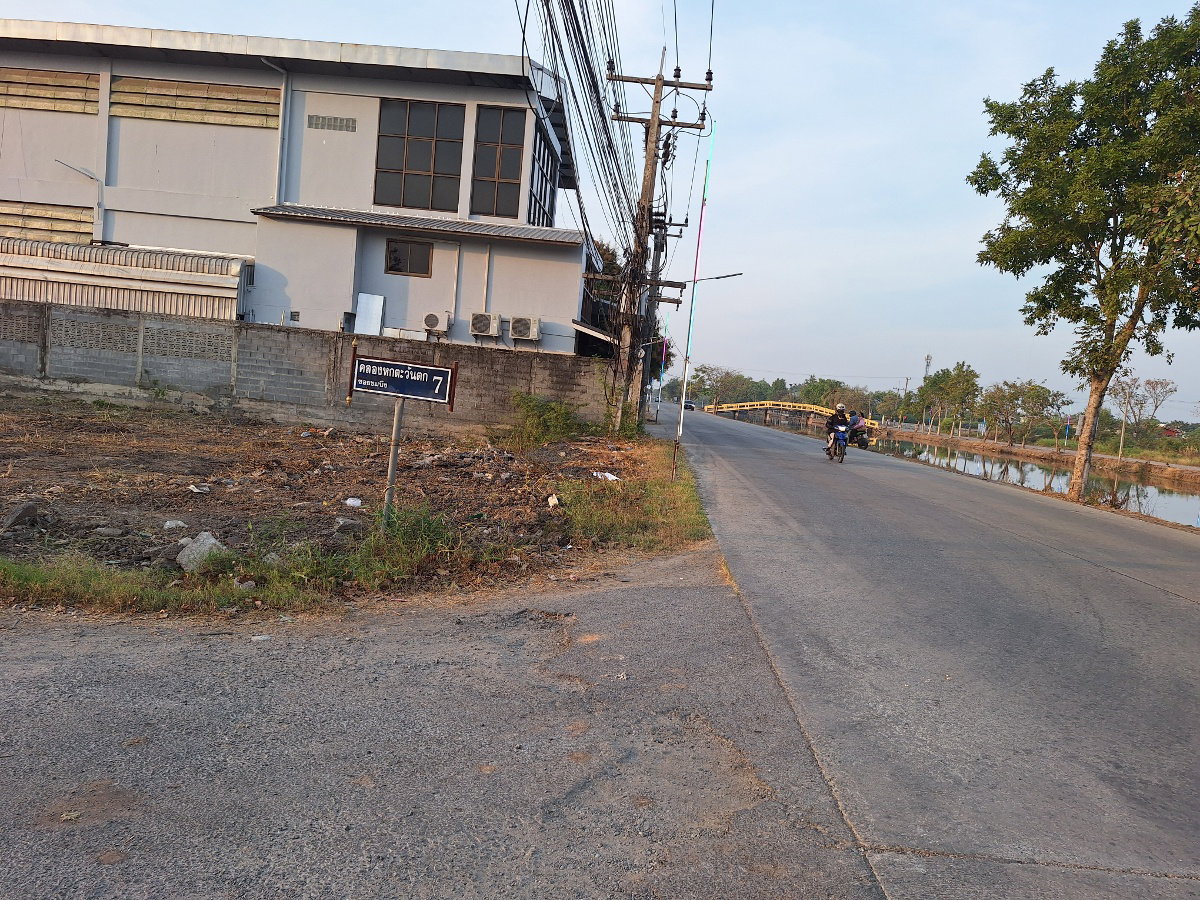 รูป ขายที่ดินเปล่า 180 ตร.ว.ถ.รังสิตนครนายก ซ.คลองหกตะวันตก7 ต.คลองหก อ.คลองหลวง จ.ปทุมธานี ใกล้ม.เทคโนโลยีราชมงคลธัญบุรี - รูปที่ 6/6