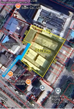 LTHC11687 - Land FOR SALE at RAMA3 Size 494 sqw. Near Yan Nawa road ONLY 123.5 MB