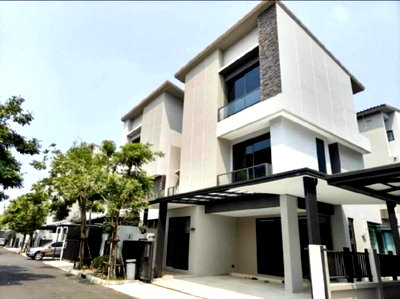 เช่าบ้านเดี่ยว บุญถาวร เกษตรนวมินทร์ : ให้เช่าบ้านตกแต่งสวยงาม​ บ้าน​3​ ชั้น​ ย่านเลียบด่วนเอกมัย-รามอินทรา สุคนธสวัสดิ์ มัยลาภ