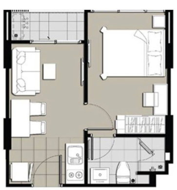 รูป ขาย เมโทร ลักซ์ รัชดา เลขที่ 457/123 (ห้องใหม่) - รูปที่ 9/10