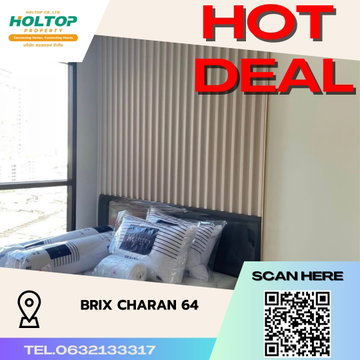 #S2464 ให้เช่า Brix Condo Charan64