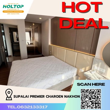 #R2492  ให้เช่า Supalai Premier Charoen Nakhon 