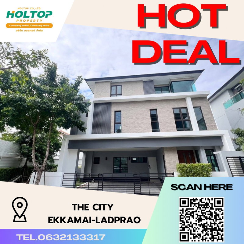 Houses for rent : #S2476 For Rent The City Ekkamai-Ladprao