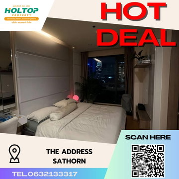 #S2496 ให้เช่า The Address Sathorn