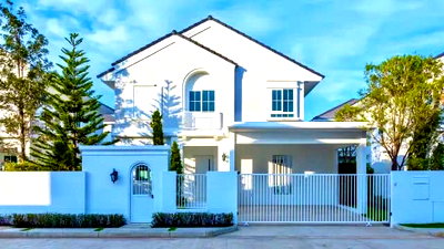 บ้านเดี่ยว บ.เอ็มเค เรสโตรองต์ กรุ๊ป : LTH11796 - House For Sale at Chaiyapruek Bangna km 15 Size 184 sqm. 60.2 sqw. 3 beds 4 baths Near Mega Bangna ONLY 10.5 MB