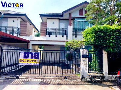 Houses for sale : Urgent sale Detached house in Chichakorn project (Bang Hai-Nonthaburi)