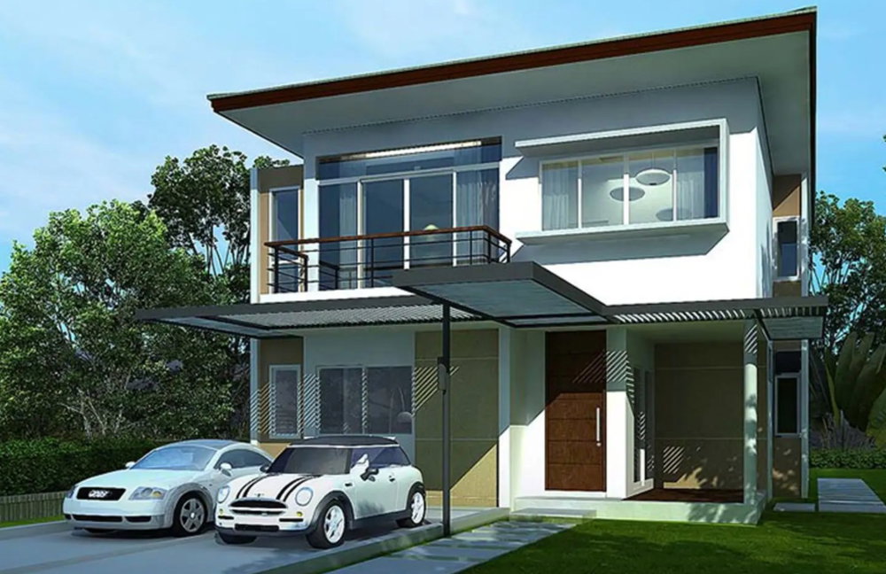 บ้านเดี่ยว 2 ชั้น
