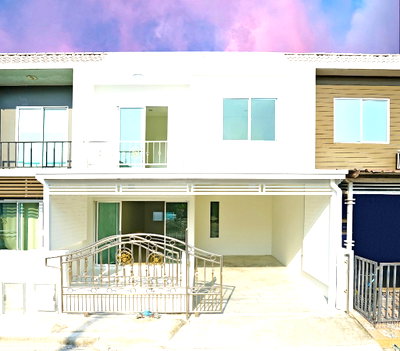 ขายทาวน์โฮม : บ้านสวยมาก  รีโนเวทใหม่  สไตล์มินิมอล   #หมู่บ้านอารียา ไทรน้อย  ใกล้บิ๊กซี ไทรน้อย