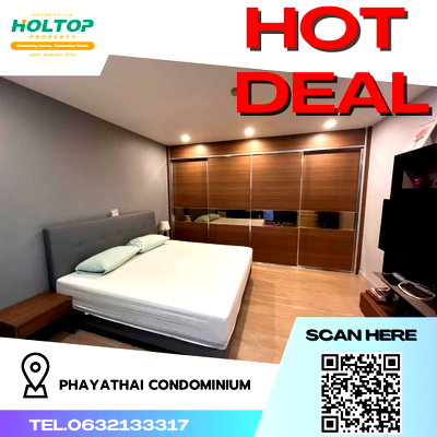 คอนโดให้เช่า : #R2595 ให้เช่า  Phayathai Condominium