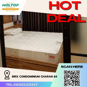 #R2599 ให้เช่า Brix Condominium Charan 64
