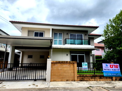 บ้านเดี่ยว นนทบุรี : ขายบ้านเดี่ยว 2 ชั้น โครงการคาซ่า พรีเมี่ยม ราชพฤกษ์ 74.5 ตร.ว.